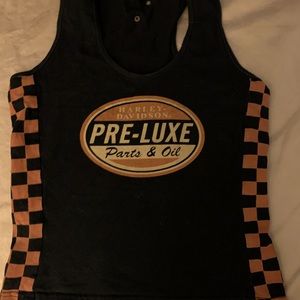 Vintage Harley Davidson tank top.